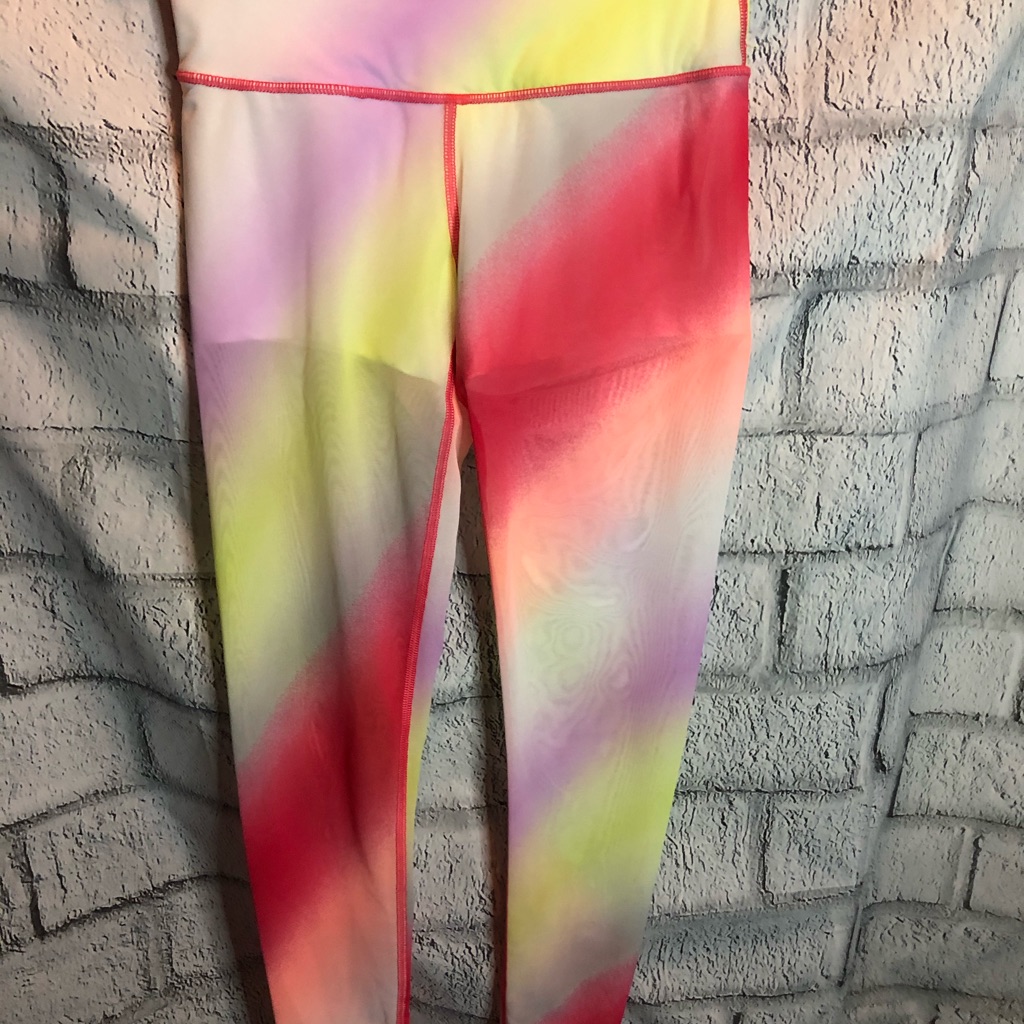 Victoria Sport Rainbow Sheer Athletic Pants Victoria Sport Rainbow Sheer Athletic Pants